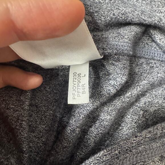 Calvin Klein Performance Heathered Dark Gray Leggings Size Large - Picture 7 of 7